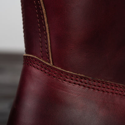 John Lofgren Wabash Engineer Boots - Burgundy CXL - Standard & Strange