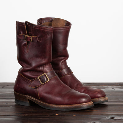 John Lofgren Wabash Engineer Boots - Burgundy CXL - Standard & Strange