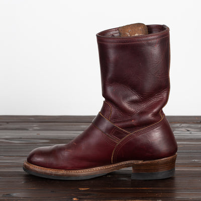 John Lofgren Wabash Engineer Boots - Burgundy CXL - Standard & Strange