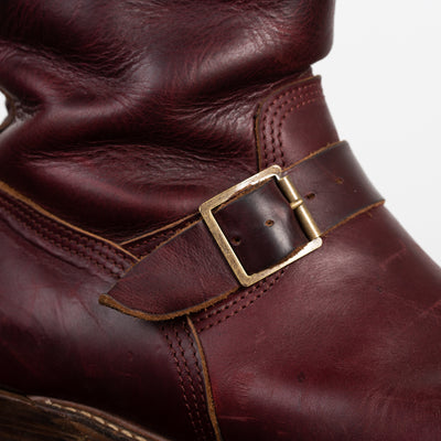 John Lofgren Wabash Engineer Boots - Burgundy CXL - Standard & Strange