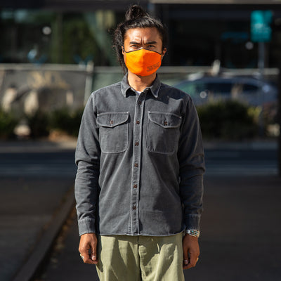 Freenote Utility Shirt - Charcoal - Standard & Strange