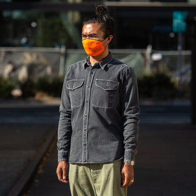 Freenote Utility Shirt - Charcoal - Standard & Strange