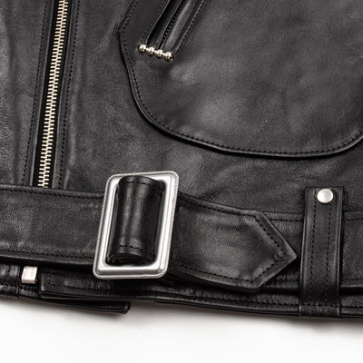 Fountainhead Leathers Delta Jacket - Black Horsehide - Standard & Strange