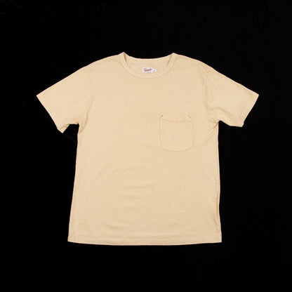 Freenote 9oz Pocket Tee - Cream - Standard & Strange