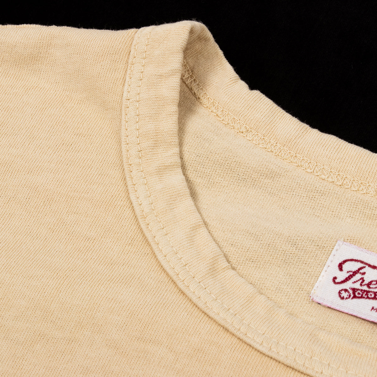 Freenote 9oz Pocket Tee - Cream - Standard & Strange