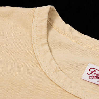 Freenote 9oz Pocket Tee - Cream - Standard & Strange