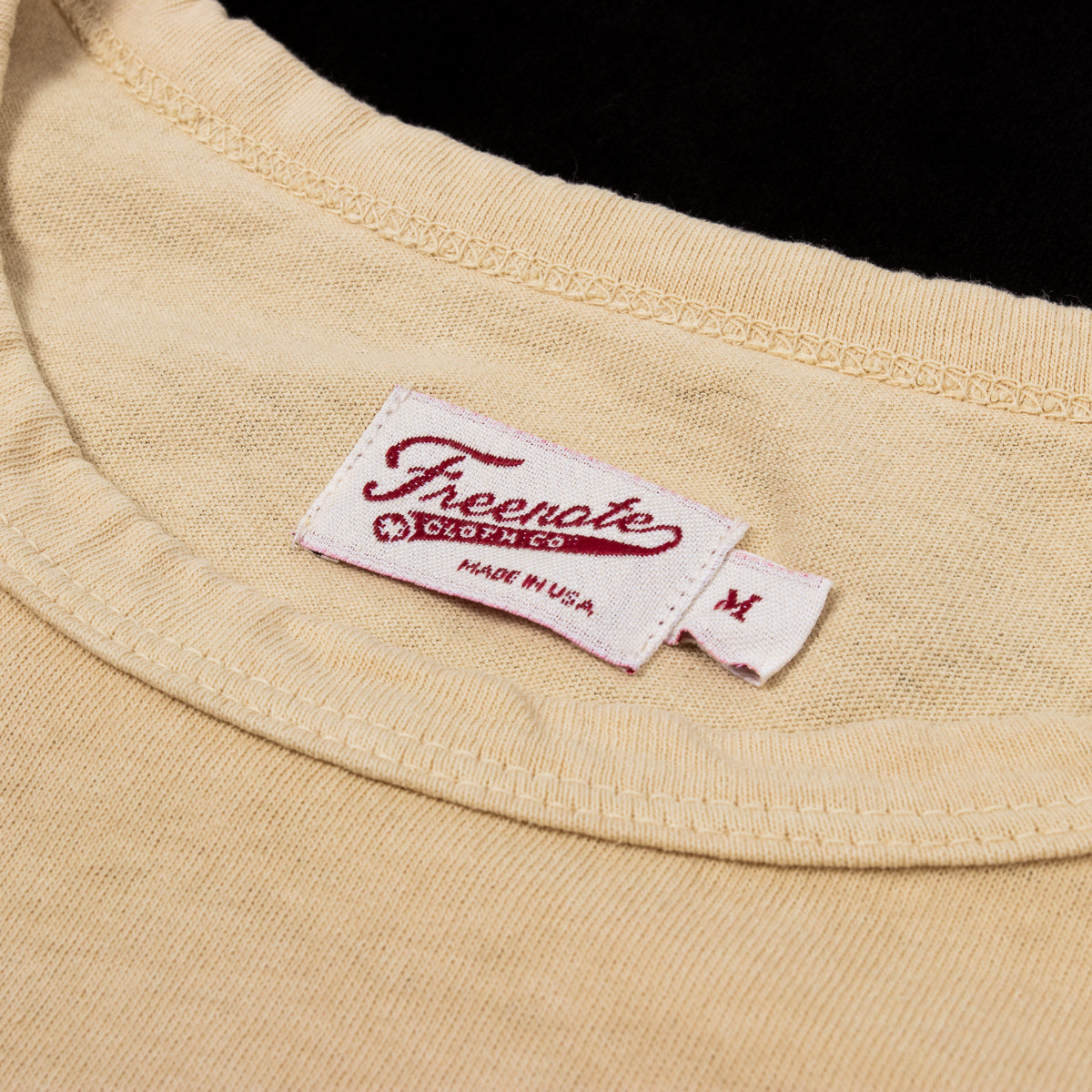 Freenote 9oz Pocket Tee - Cream - Standard & Strange