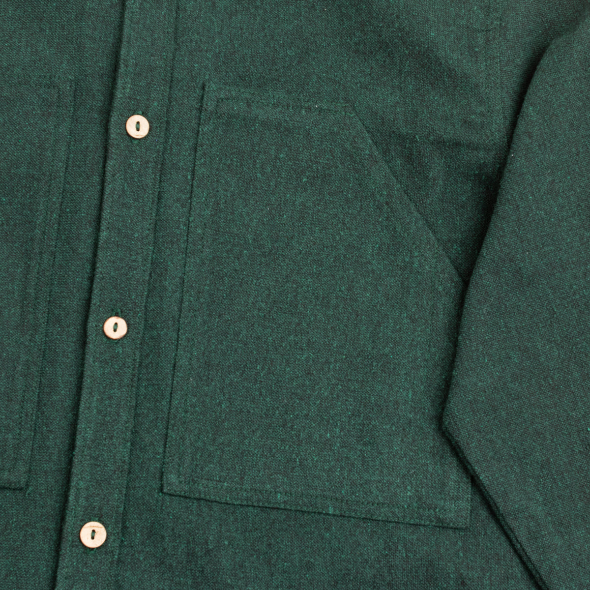 Graziano and Gutiérrez Work-Shirt - Green Striped - Standard & Strange