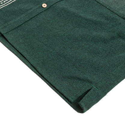 Graziano and Gutiérrez Work-Shirt - Green Striped - Standard & Strange