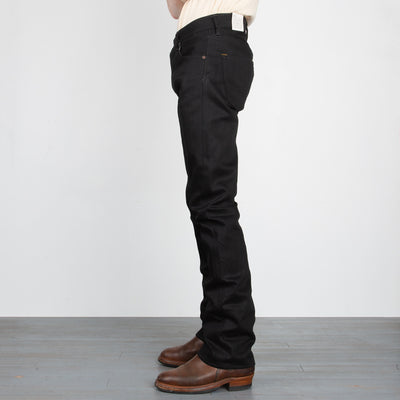 Indigofera Hawk Bootcut Fit - 14oz Gunpowder Black Selvedge - Standard & Strange