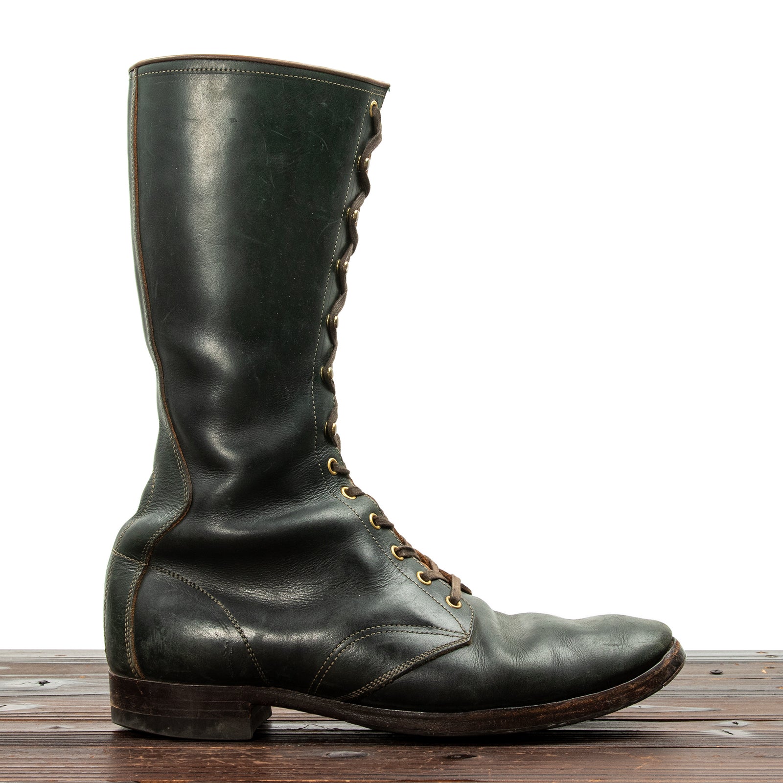 Clinch Boots Hi-Liner Boots - Black Overdyed Latigo - CN-S Last - Standard & Strange