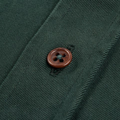 Indigofera Alamo Shirt - Phthalo Green Twill - Standard & Strange