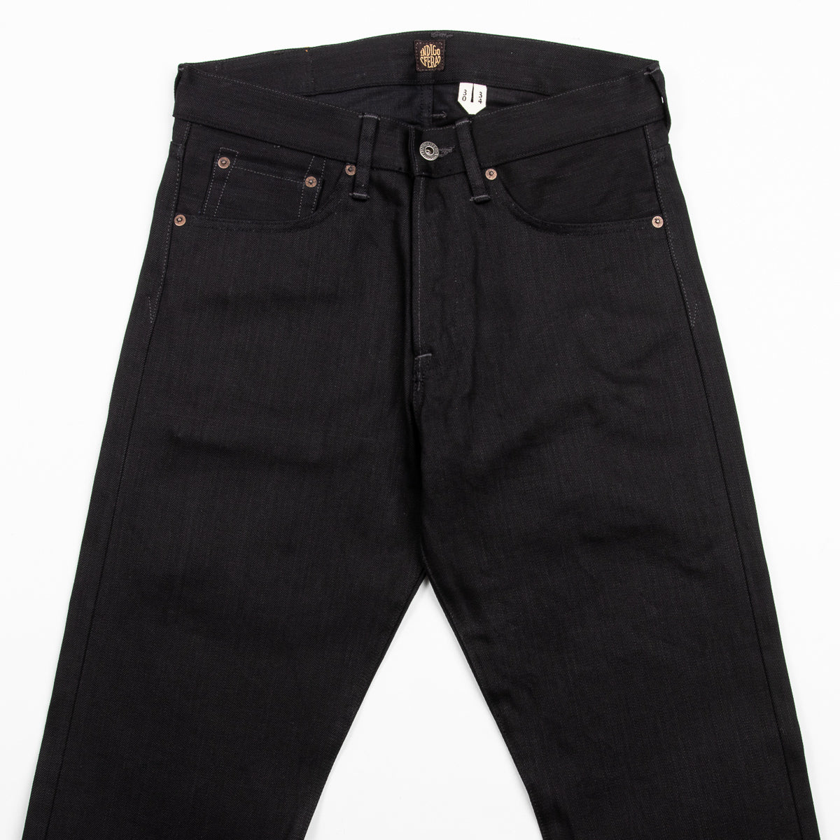Indigofera Buck Tapered Fit - 14oz Gunpowder Black Selvedge - Standard & Strange