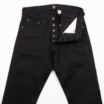 Indigofera Buck Tapered Fit - 14oz Gunpowder Black Selvedge - Standard & Strange