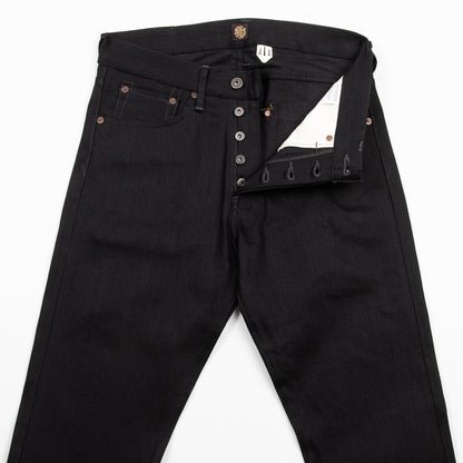 Indigofera Buck Tapered Fit - 14oz Gunpowder Black Selvedge - Standard & Strange