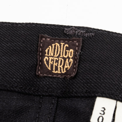 Indigofera Buck Tapered Fit - 14oz Gunpowder Black Selvedge - Standard & Strange