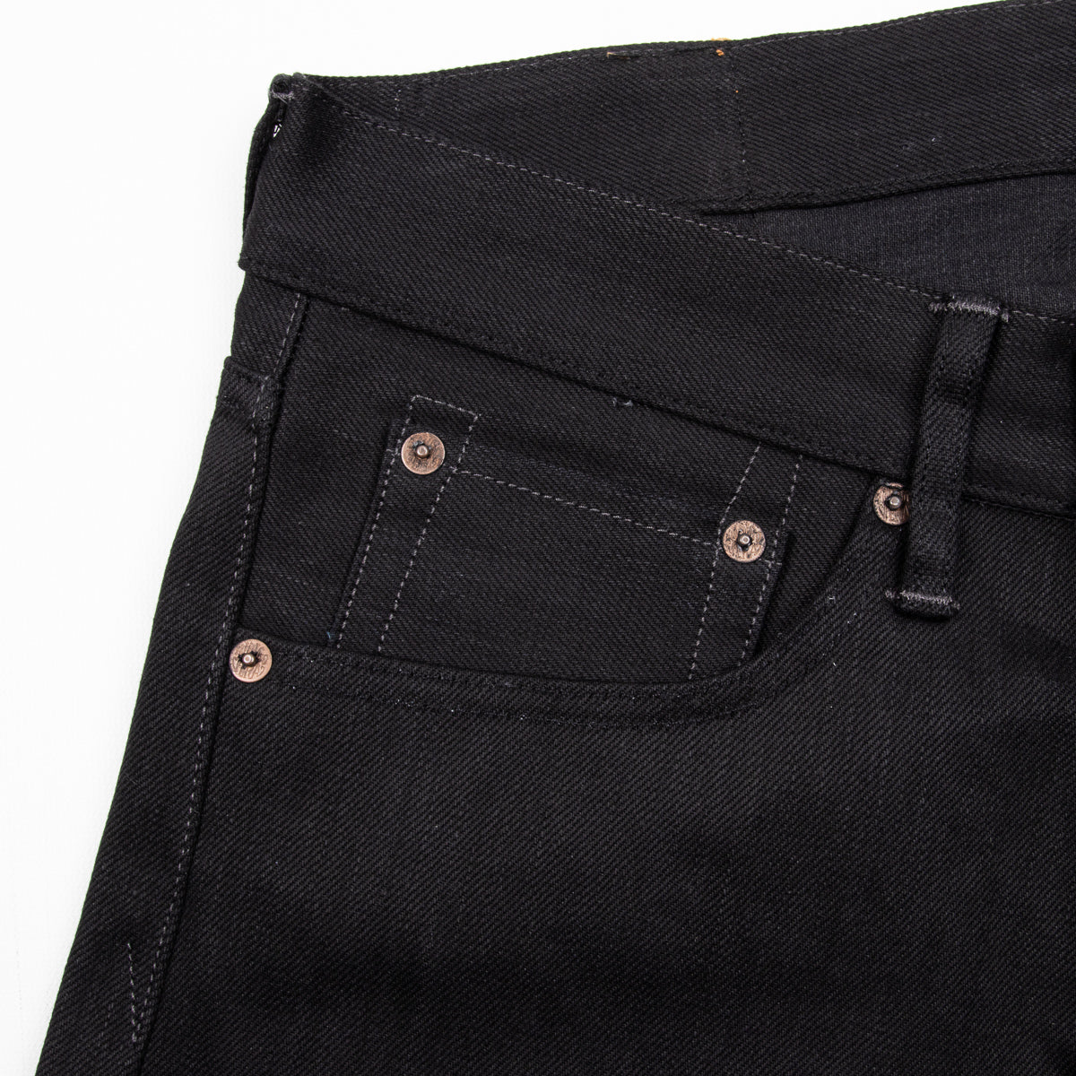 Indigofera Buck Slim Tapered - 14oz Gunpowder Black Selvedge – Standard ...