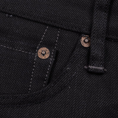 Indigofera Buck Tapered Fit - 14oz Gunpowder Black Selvedge - Standard & Strange