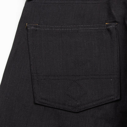 Indigofera Buck Tapered Fit - 14oz Gunpowder Black Selvedge - Standard & Strange