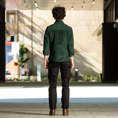 Indigofera Buck Tapered Fit - 14oz Gunpowder Black Selvedge - Standard & Strange