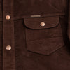 Indigofera Copeland Shirt - Dark Brown Moleskin - Standard & Strange