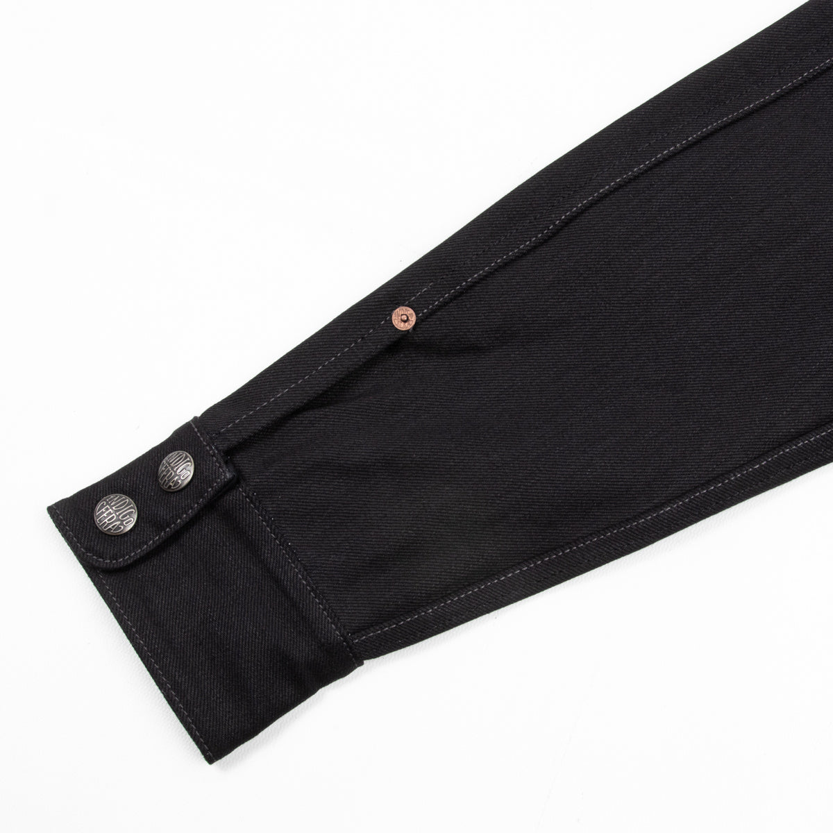 Indigofera Copeland Slim Fit Jacket - 14oz Black Gunpowder Selvedge - Standard & Strange