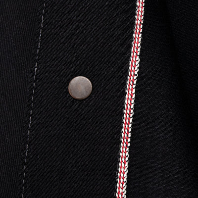 Indigofera Copeland Slim Fit Jacket - 14oz Black Gunpowder Selvedge - Standard & Strange