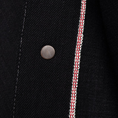 Indigofera Copeland Slim Fit Jacket - 14oz Black Gunpowder Selvedge - Standard & Strange