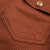 Indigofera Fargo Shirt - Rust Cotton Kersey - Standard & Strange