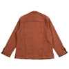Indigofera Fargo Shirt - Rust Cotton Kersey - Standard & Strange