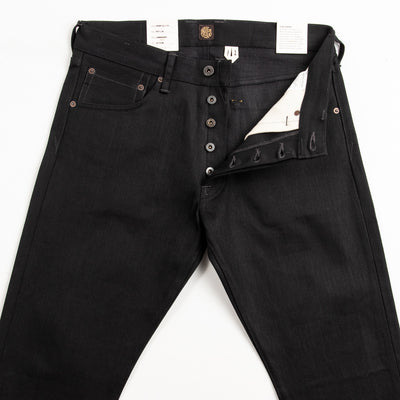 Indigofera Hawk Bootcut Fit - 14oz Gunpowder Black Selvedge - Standard & Strange