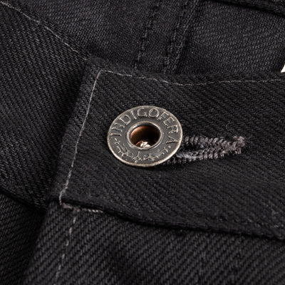 Indigofera Hawk Bootcut Fit - 14oz Gunpowder Black Selvedge - Standard & Strange