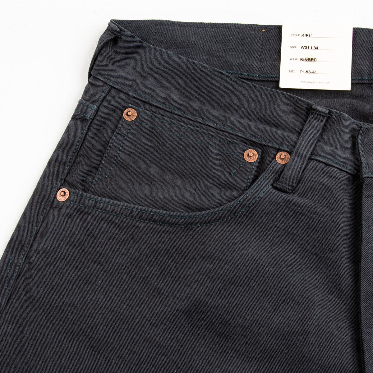 Indigofera Kirk Straight Fit - 12oz Octan Selvedge - Standard & Strange