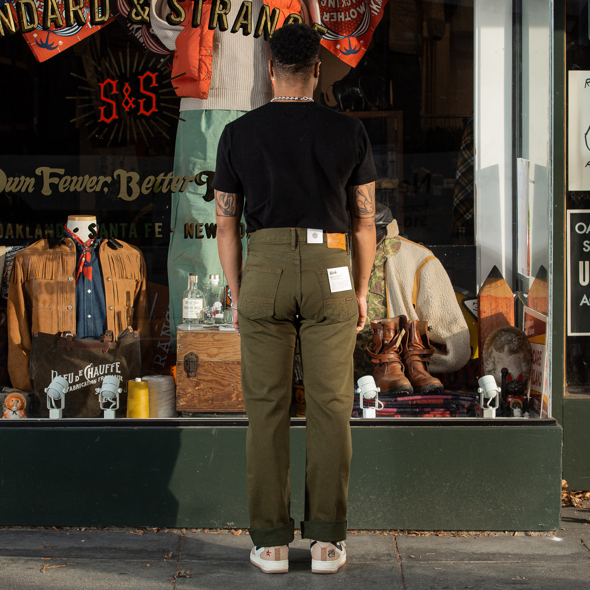 Indigofera Kirk Straight Fit Pineville Selvage Rinsed Standard