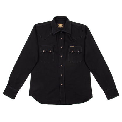 Indigofera Ryman Shirt - Black Denim - Standard & Strange