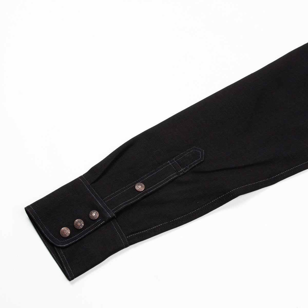 Indigofera Ryman Shirt - Black Denim - Standard & Strange