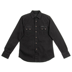 Indigofera Ryman Shirt - Black Denim Rinsed - Standard & Strange
