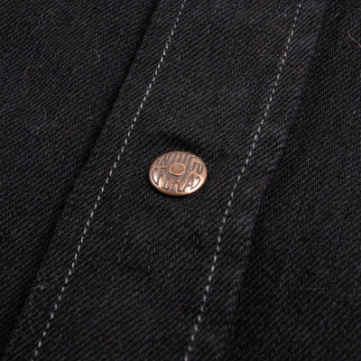 Indigofera Ryman Shirt - Black Denim Rinsed - Standard & Strange