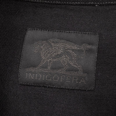 Indigofera Ryman Shirt - Black Denim Rinsed - Standard & Strange