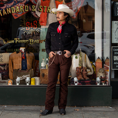 Indigofera Ryman Shirt - Black Denim Rinsed - Standard & Strange