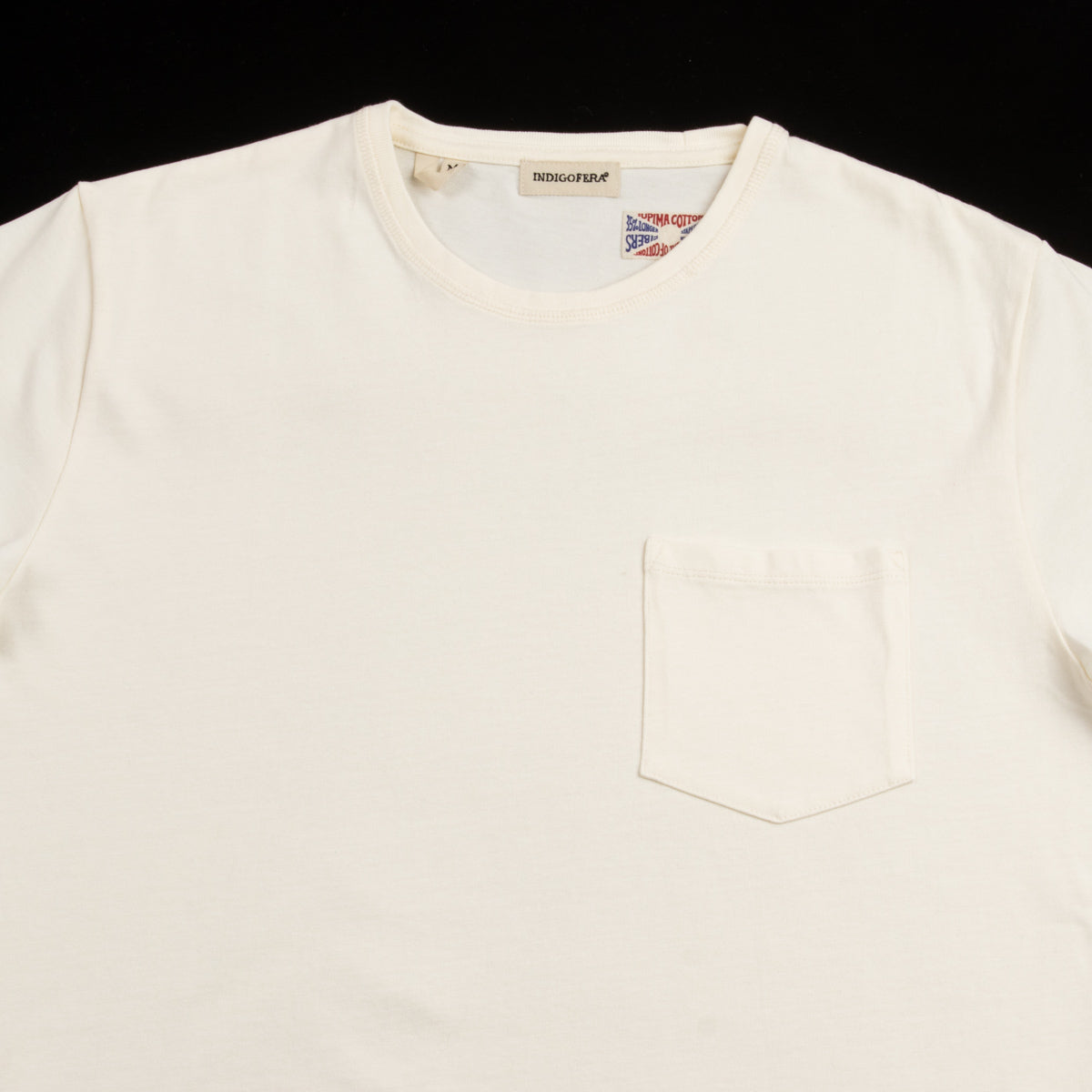 Indigofera Wilson Pocket Tee - Cockatoo White - Standard & Strange