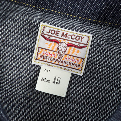 The Real McCoy's Joe McCoy Denim Western Shirt - Standard & Strange