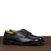 John Lofgren USN Low Quarter Shoes - Black Calfskin - Standard & Strange