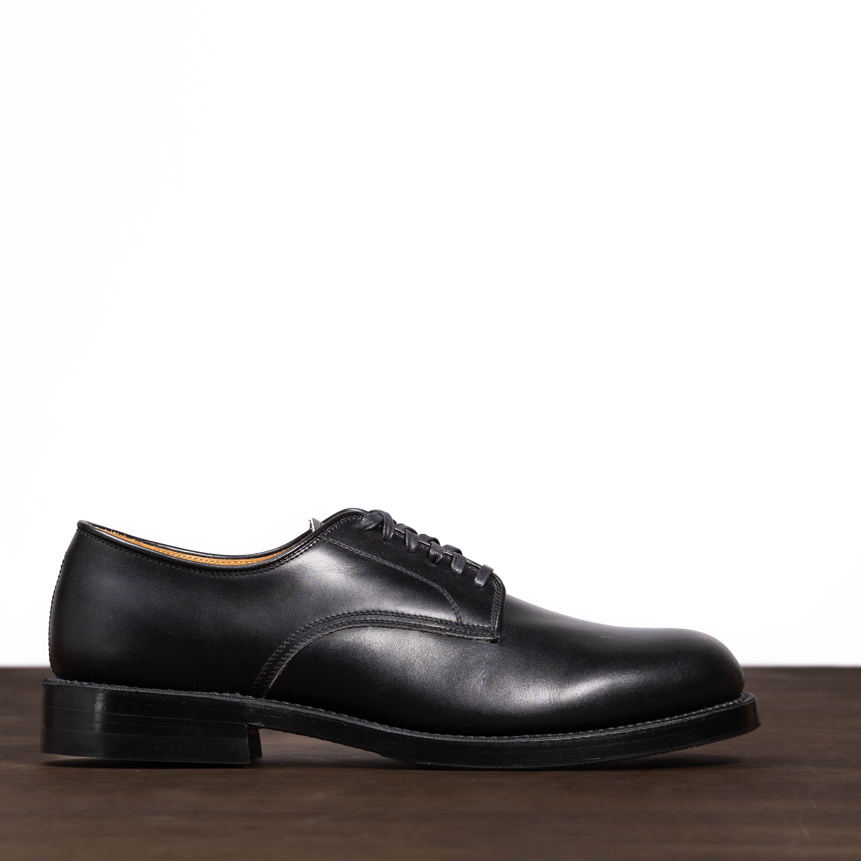 John Lofgren USN Low Quarter Shoes - Black Calfskin – Standard