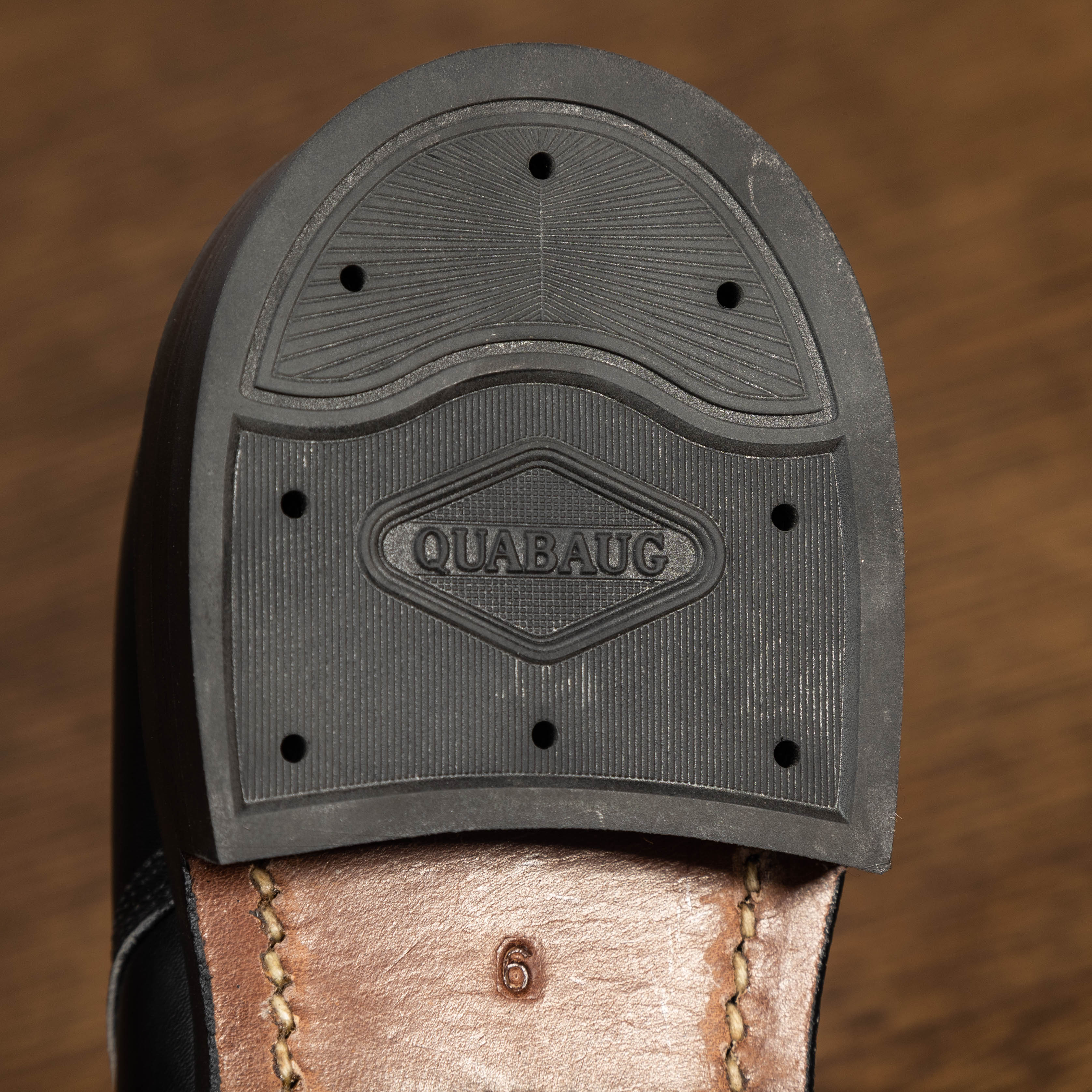 John Lofgren USN Low Quarter Shoes - Black Calfskin - Standard & Strange