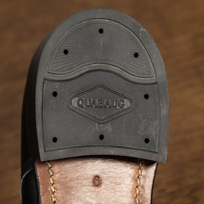 John Lofgren USN Low Quarter Shoes - Black Calfskin - Standard & Strange