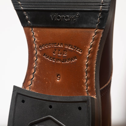 John Lofgren USN Low Quarter Shoes - Russet Brown Calfskin - Standard & Strange