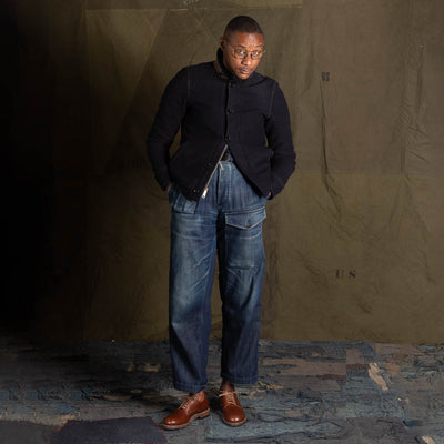 John Lofgren USN Low Quarter Shoes - Russet Brown Calfskin - Standard & Strange