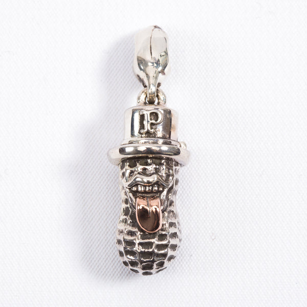 Peanuts & Co Large Bero Peanuts Pendant / Key Ring - Silver x 10K