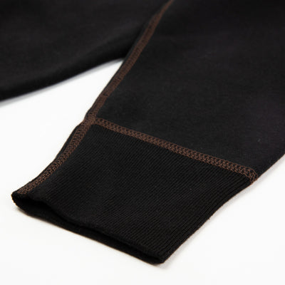 The Real McCoy's Loopwheel Crewneck Sweatshirt - Black - Standard & Strange